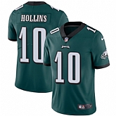 Nike Men & Women & Youth Eagles 10 Mack Hollins Green NFL Vapor Untouchable Limited Jersey,baseball caps,new era cap wholesale,wholesale hats